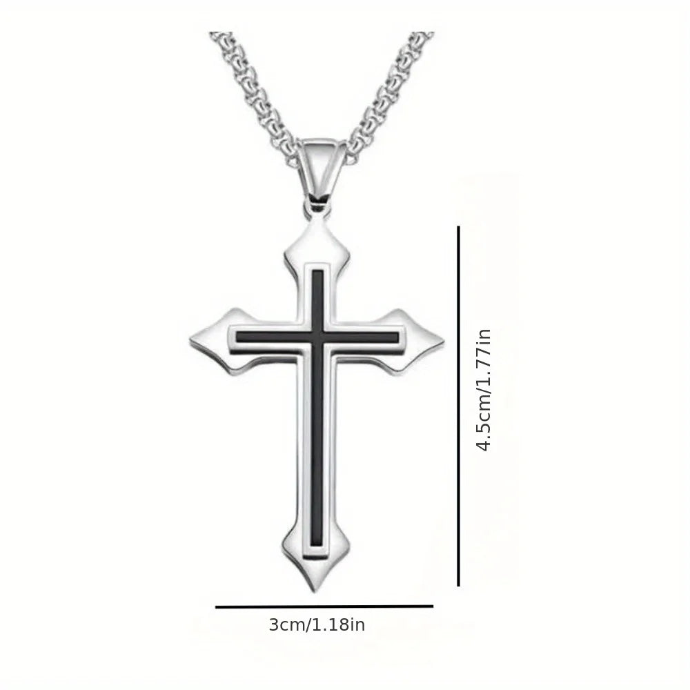 Bold Cross Necklace