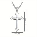 Bold Cross Necklace