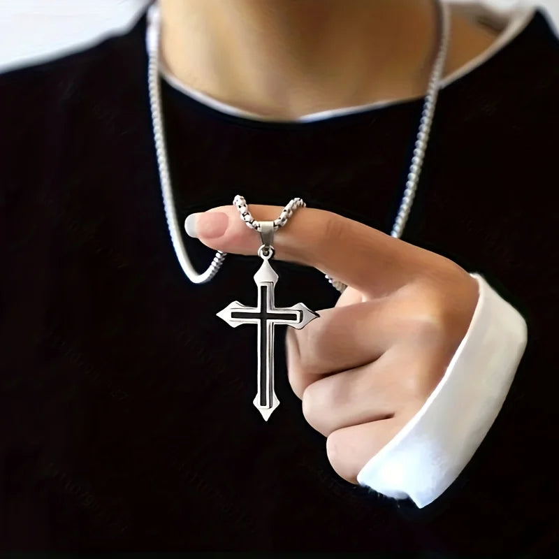 Bold Cross Necklace