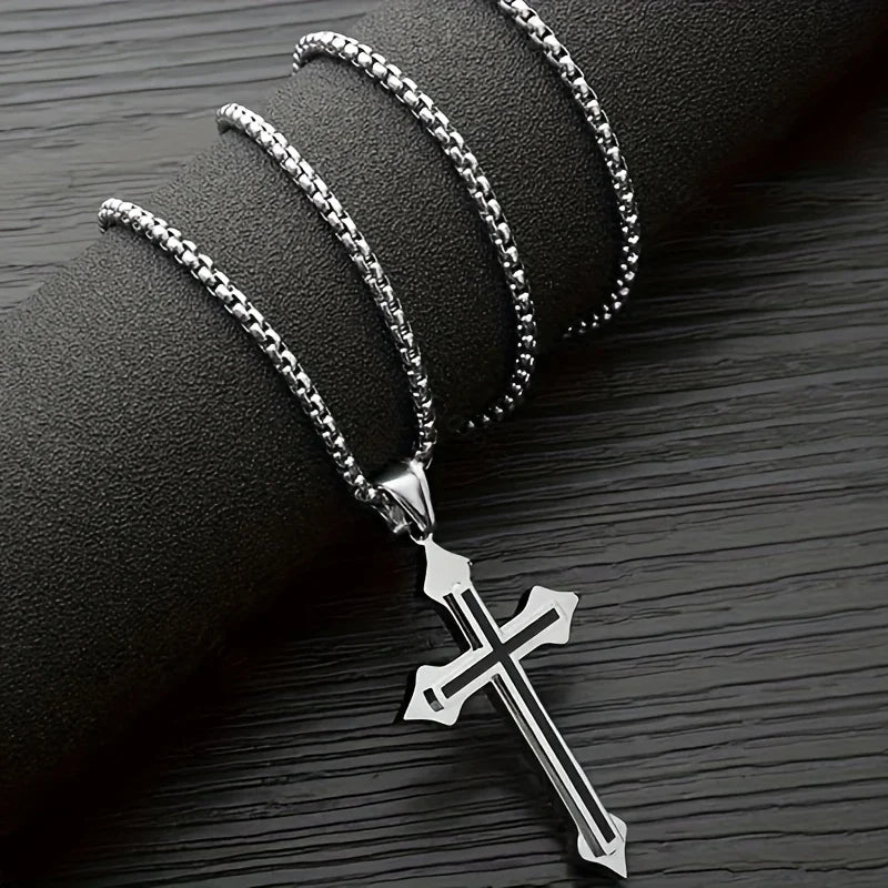 Bold Cross Necklace