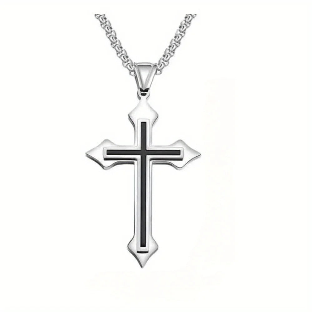 Bold Cross Necklace