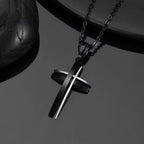 Layered Cross Necklace
