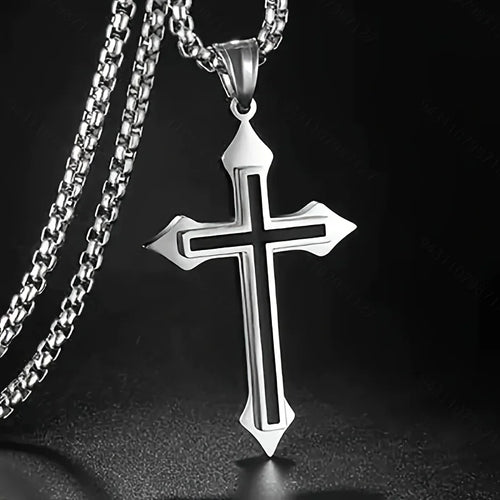 Bold Cross Necklace