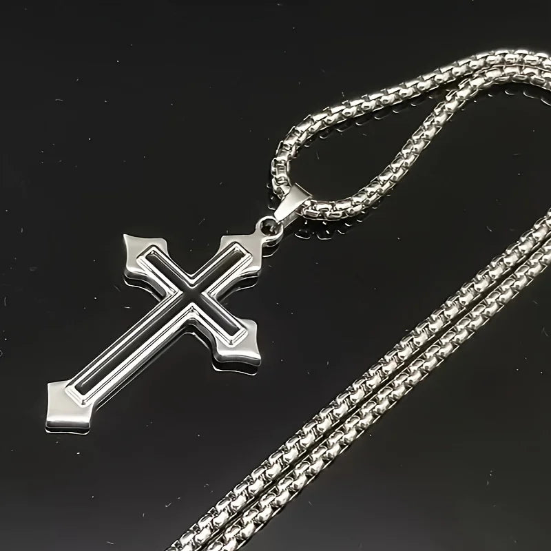 Bold Cross Necklace
