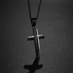 Layered Cross Necklace